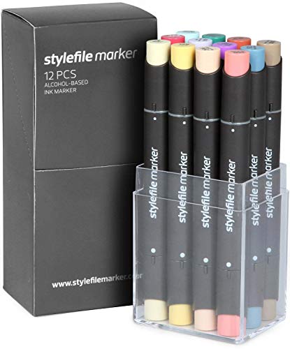 Stylefile Marker 12er Set Main C Colours von Stylefile