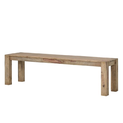 Stylefurniture Bank, Holz, Natur, 160 x 40 x 45 cm von Stylefurniture