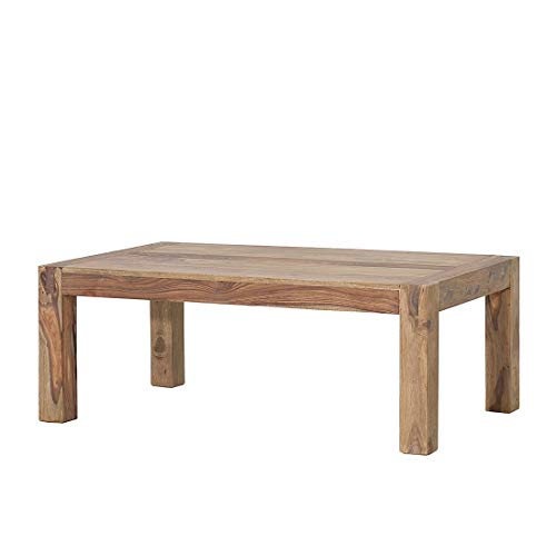 Stylefurniture Couchtisch, Shisham massiv Holz, Natur, 120 x 70 x 45 cm von Stylefurniture