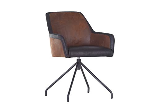 Stylefurniture Sessel, Eisen, braun, B58 T62 H80cm von Stylefurniture