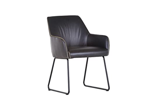 Stylefurniture Stuhl, Eisen, schwarz, B56 T62 H80cm von Stylefurniture
