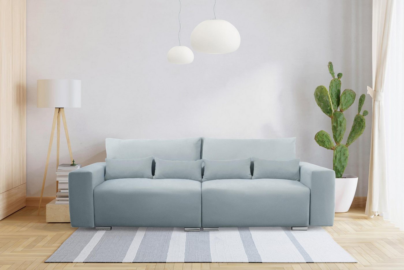 Stylefy 3-Sitzer Korfu, Sofa, 2-Sitzer, Bettfunktion von Stylefy