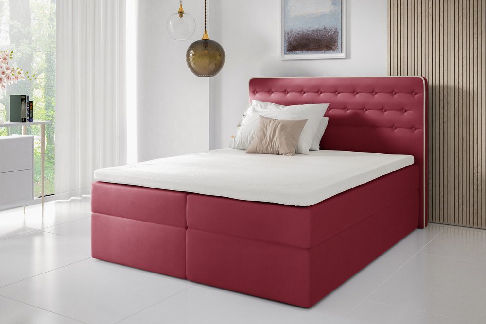Stylefy Boxspringbett Aladin (Schlafzimmerbett, Bett), Design von Stylefy