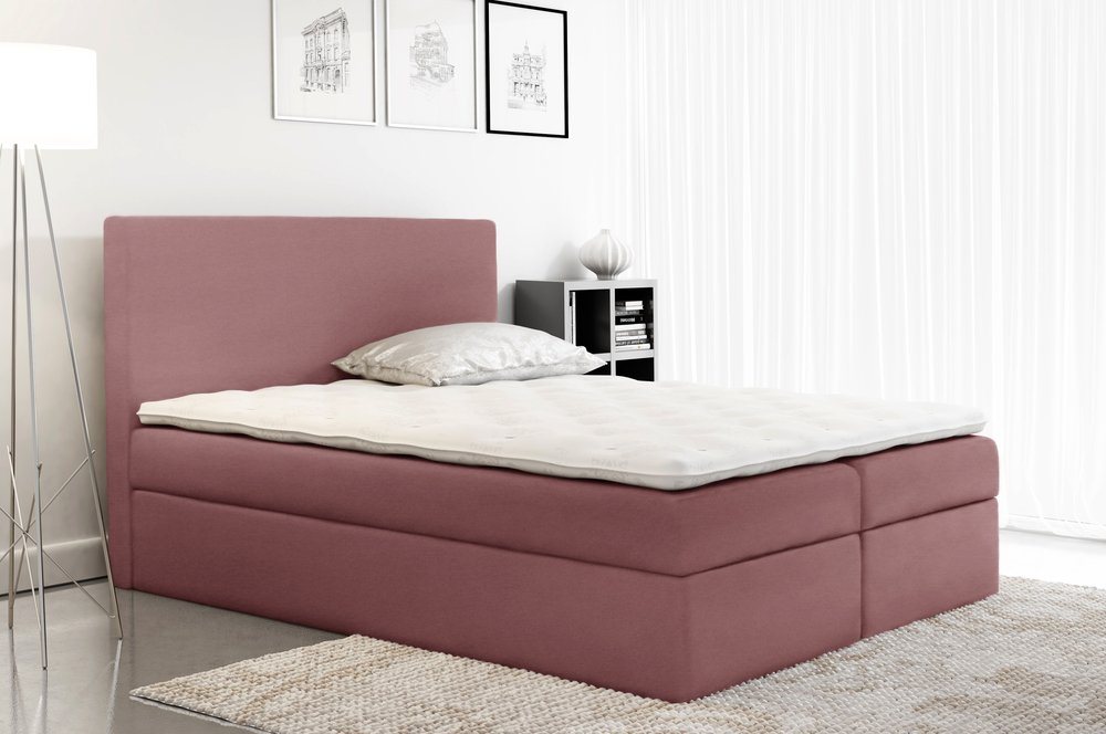 Stylefy Boxspringbett Mattia (Schlafzimmerbett, Bett), Design von Stylefy