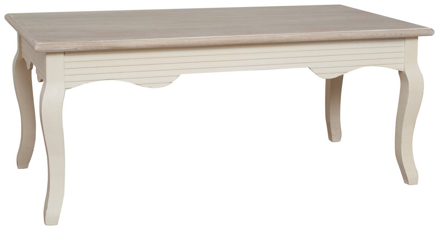 Stylefy Couchtisch Pesaro Pappel Creme Hellbraun (Beisteltisch, Wohnzimmertisch), rechteckig, variabel stellbar, aus Massivholz von Stylefy