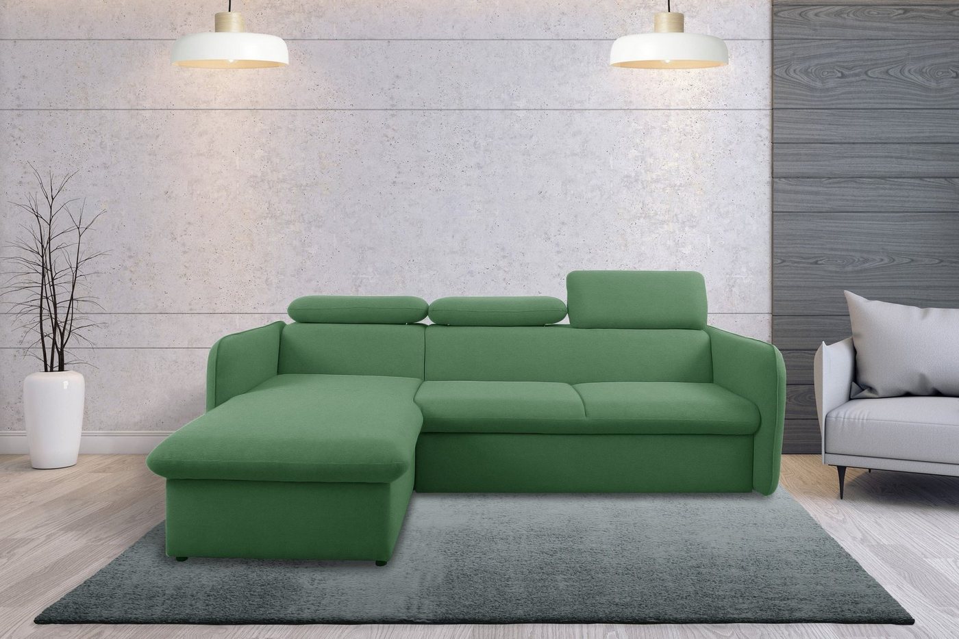 Stylefy Ecksofa Amerigo, L-Form, Eckcouch, Design von Stylefy