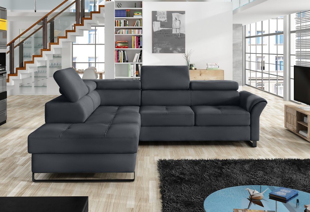 Stylefy Ecksofa Aventine, L-Form, Eckcouch, Design von Stylefy