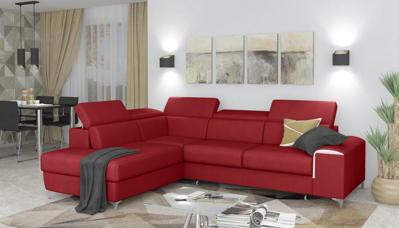 Stylefy Ecksofa Caio, L-Form, Eckcouch, Design von Stylefy