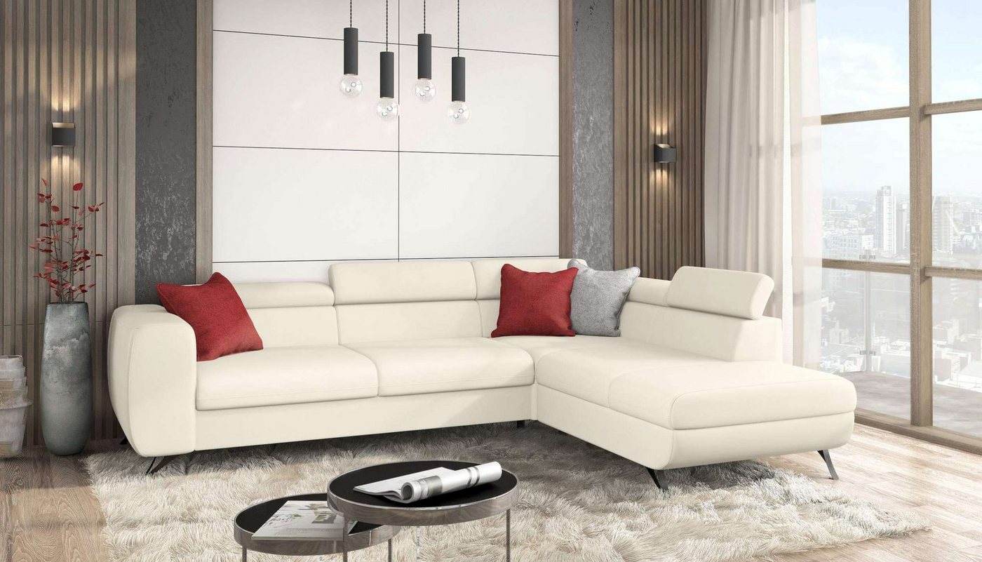 Stylefy Ecksofa Corina, L-Form, Eckcouch, Relaxfunktion von Stylefy