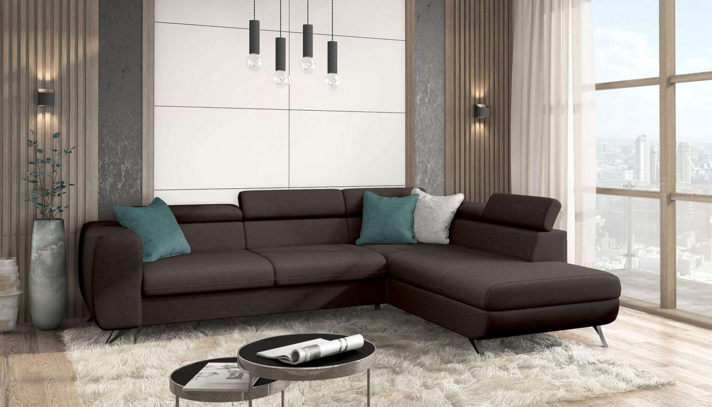 Stylefy Ecksofa Corina, L-Form, Eckcouch, Relaxfunktion von Stylefy