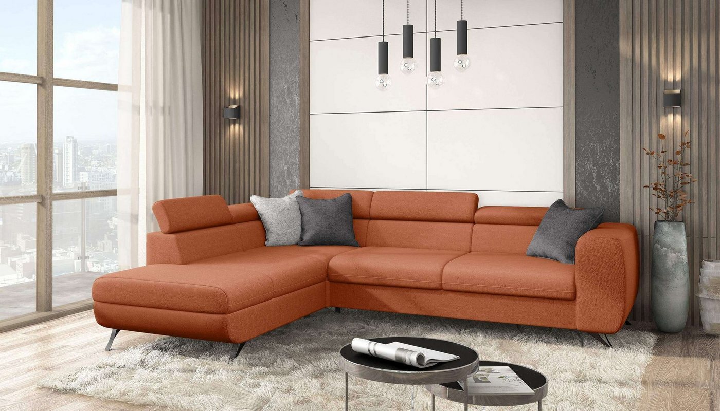 Stylefy Ecksofa Corina, L-Form, Eckcouch, Relaxfunktion von Stylefy