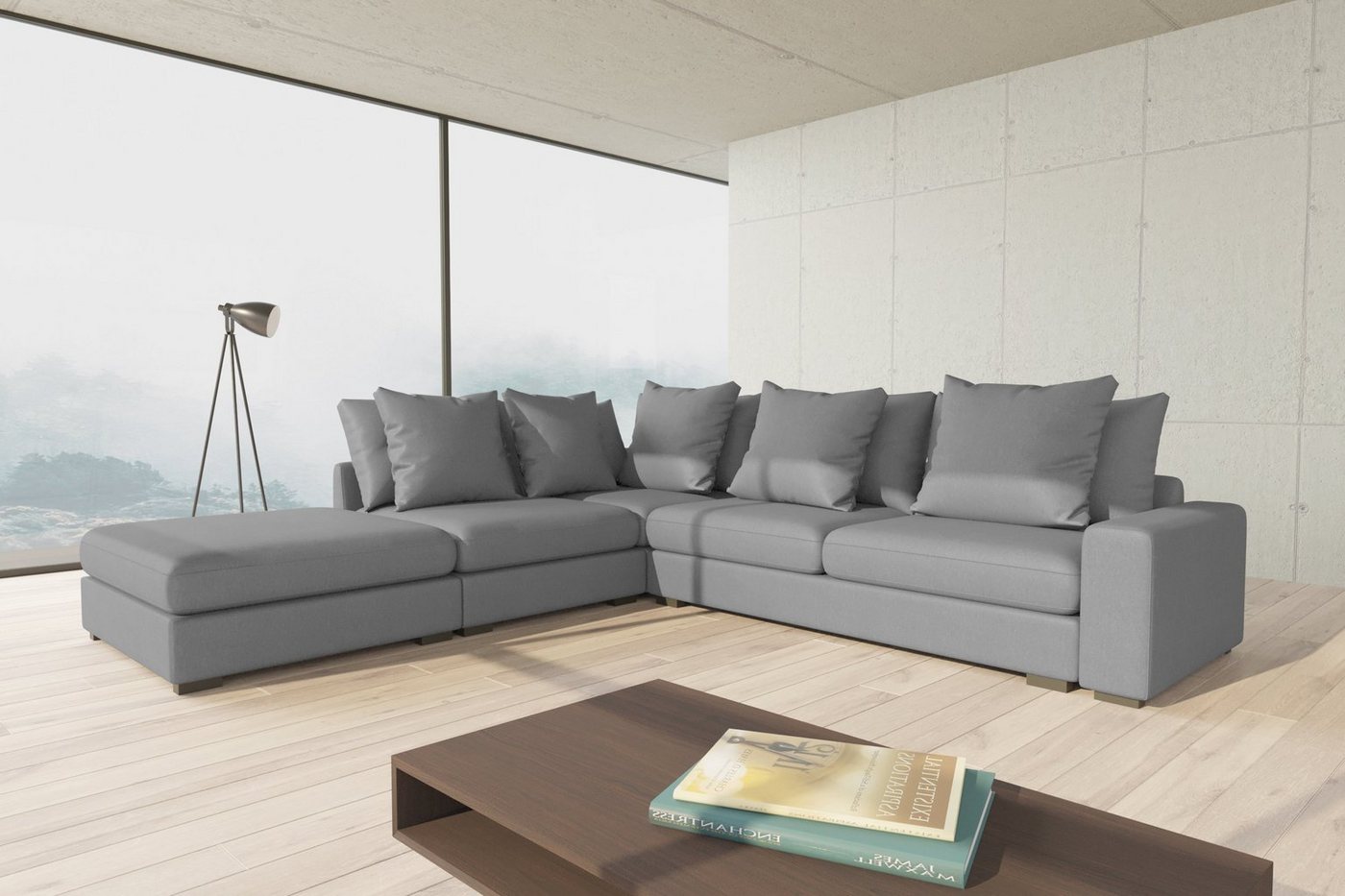 Stylefy Ecksofa Gordon, L-Form, Eckcouch, Design von Stylefy