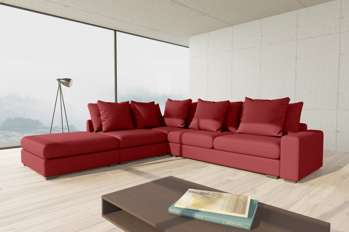 Stylefy Ecksofa Gordon, L-Form, Eckcouch, Design von Stylefy