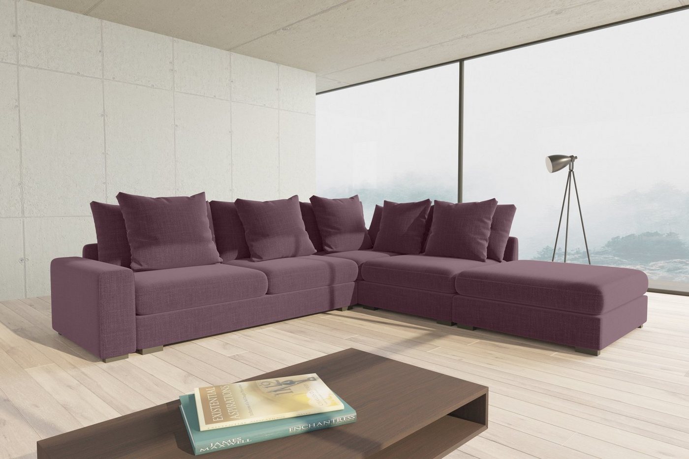 Stylefy Ecksofa Gordon, L-Form, Eckcouch, Design von Stylefy