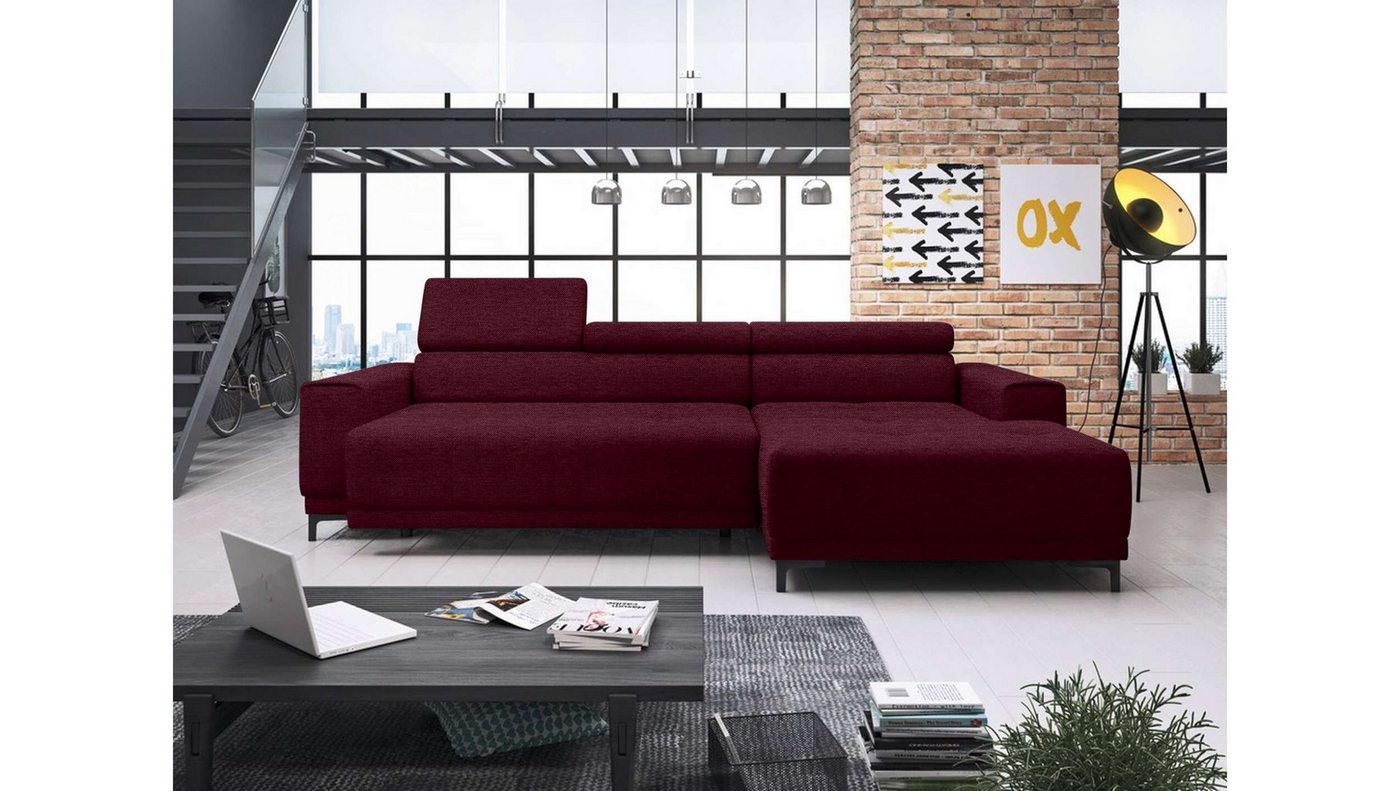 Stylefy Ecksofa Harrison Mini, L-Form, Eckcouch, Design von Stylefy