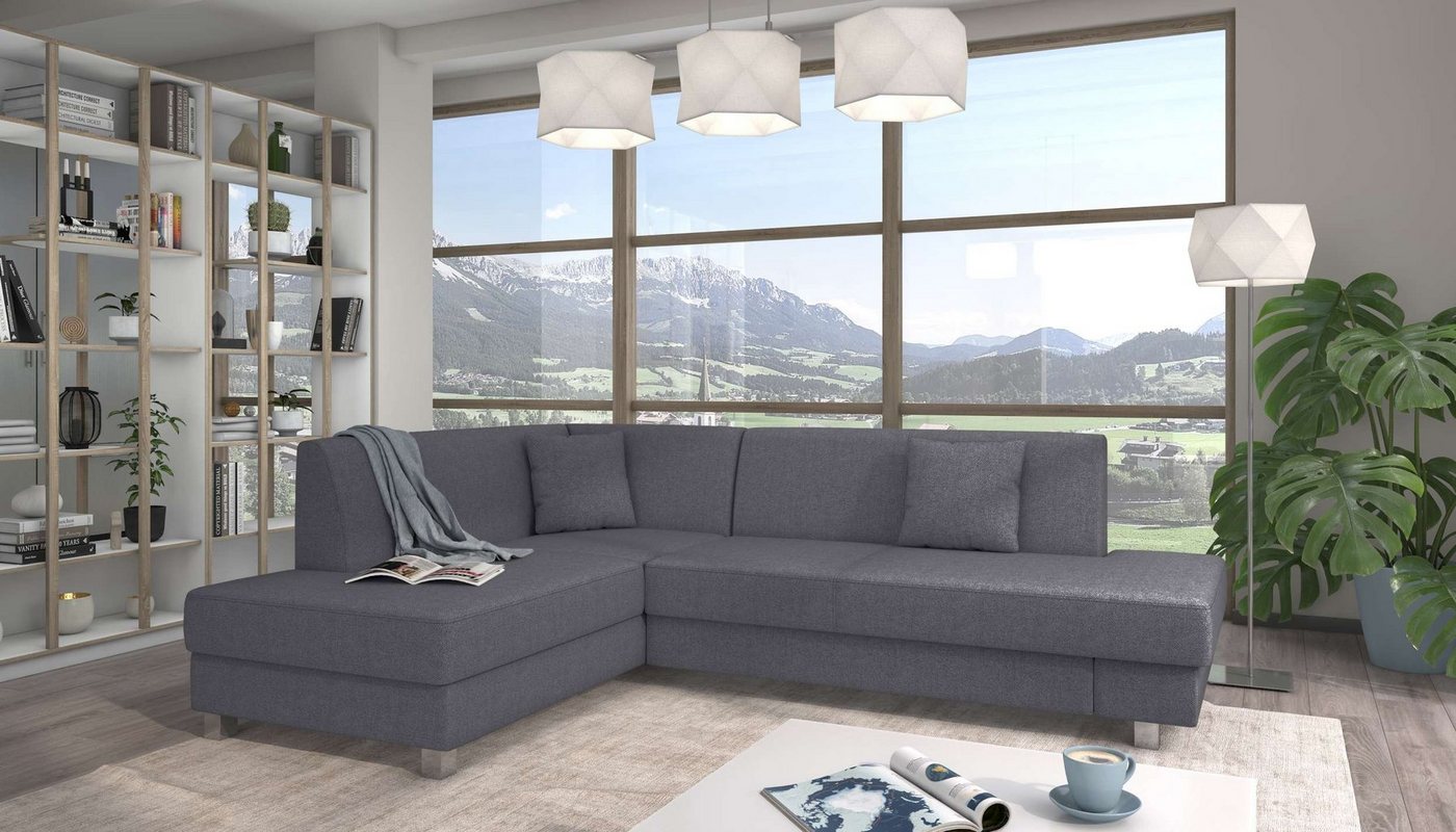 Stylefy Ecksofa Hekla, L-Form, Eckcouch, Design von Stylefy