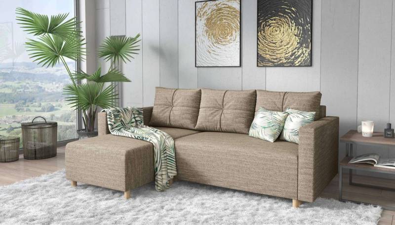 99rooms Ecksofa Livenza, L-Form, Eckcouch, Design von 99rooms