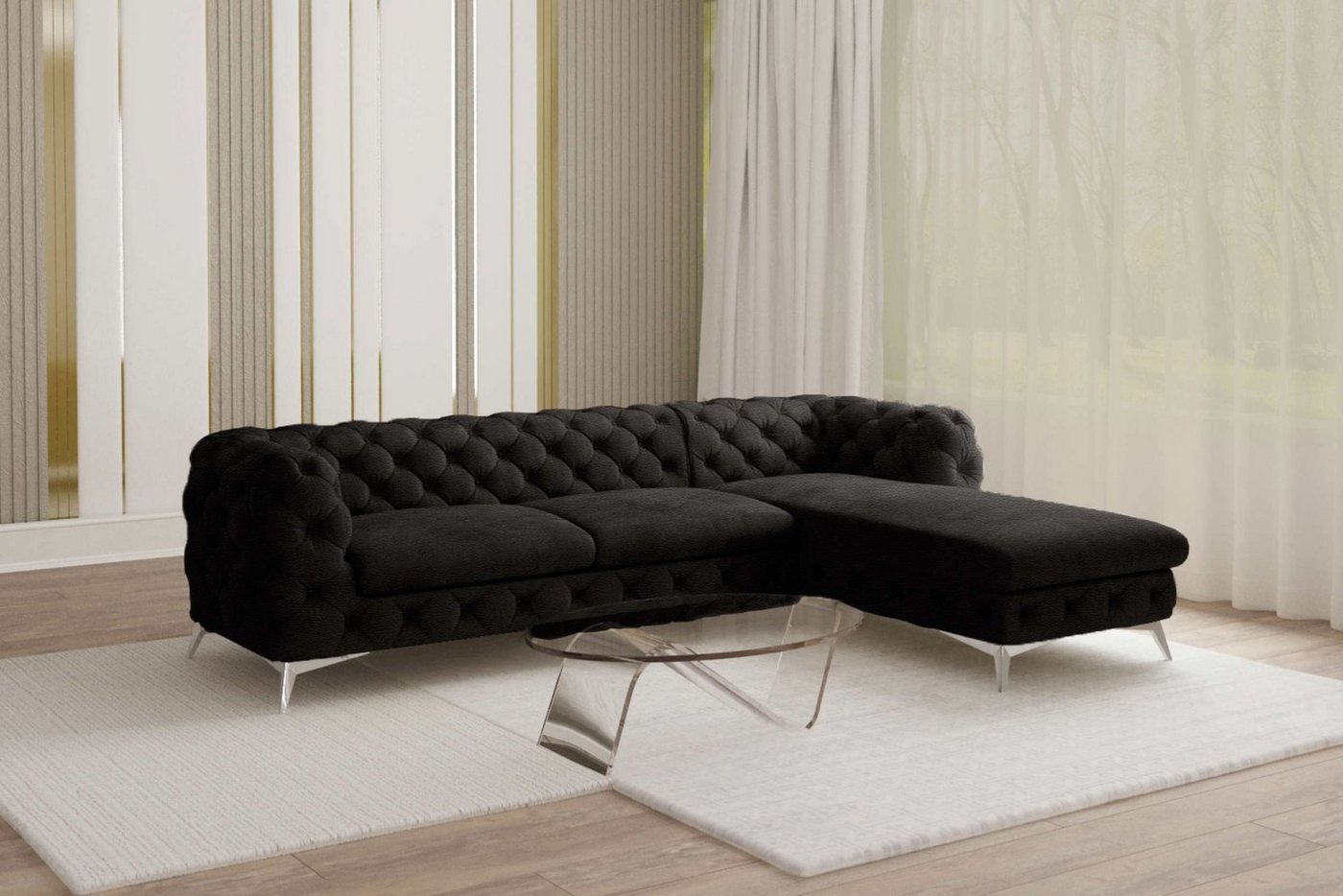 Stylefy Ecksofa Poseidon, L-Form, Eckcouch, Design von Stylefy