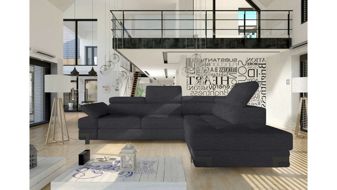 Stylefy Ecksofa Rio L, L-Form, Eckcouch, Design von Stylefy