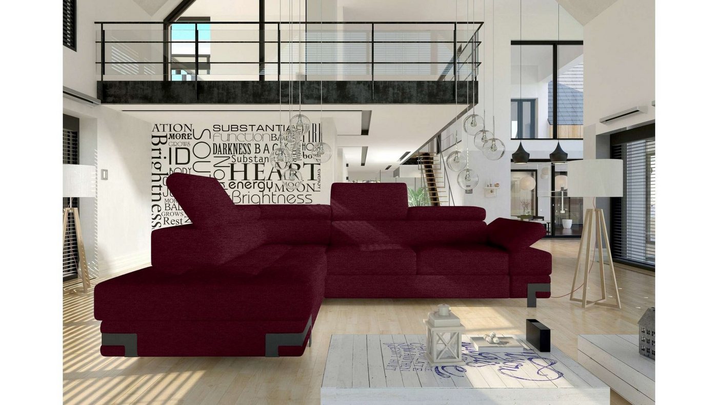 Stylefy Ecksofa Rio L, L-Form, Eckcouch, Design von Stylefy