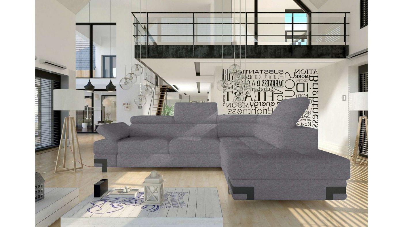 Stylefy Ecksofa Rio L, L-Form, Eckcouch, Design von Stylefy