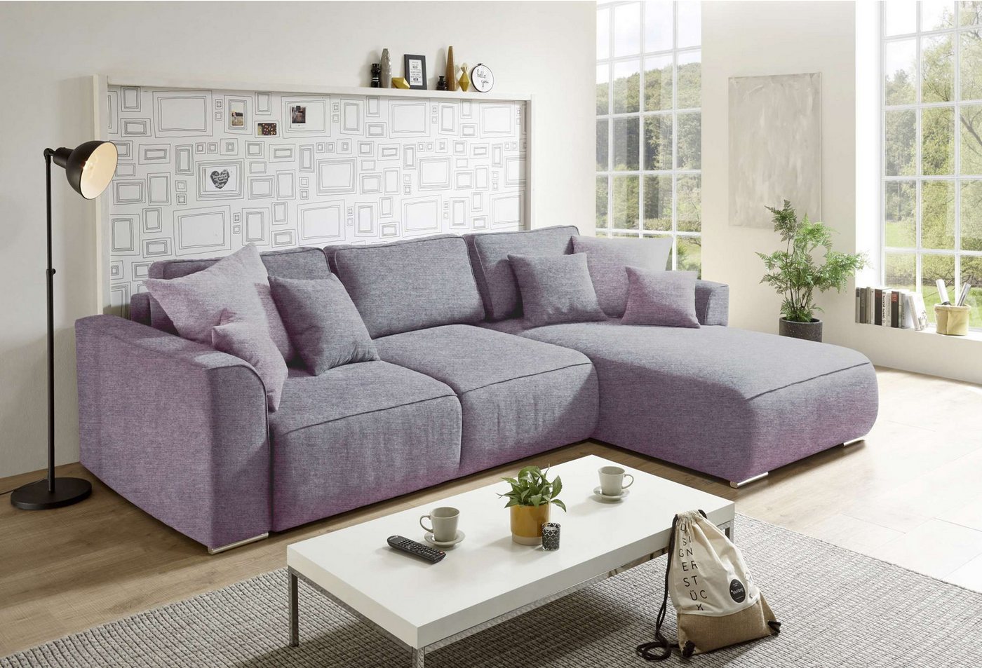 Stylefy Ecksofa Stylefy Gusto Ecksofa, L-Form, Eckcouch, stellbar von Stylefy