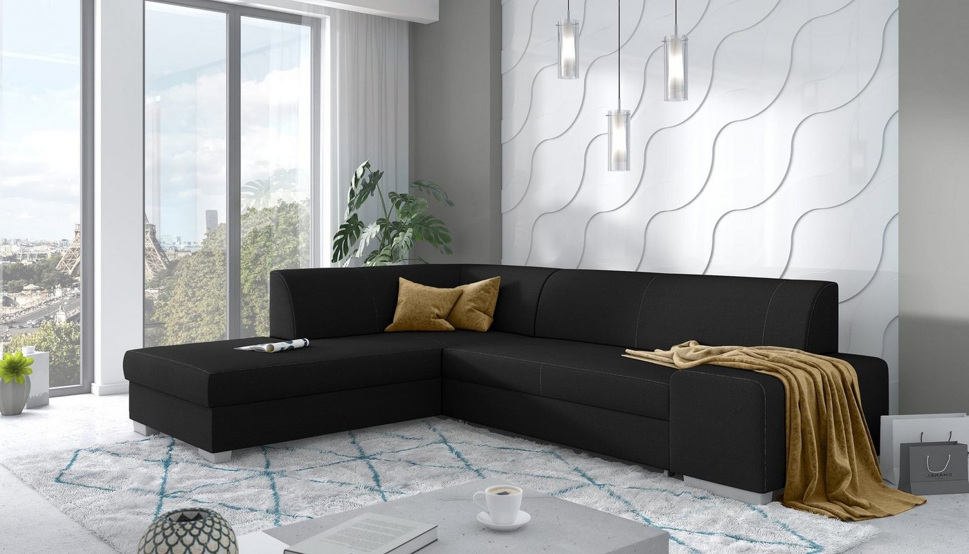 Stylefy Ecksofa Ticino, L-Form, Eckcouch, Bonellfederung von Stylefy