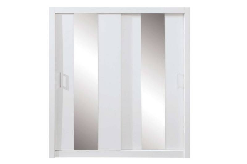 99rooms Garderobenschrank Adina (Kinderschrank, Mehrzweckschrank) mit 6 Fächern, Spanplatte, viel Stauraum, Spiegel, FSC-Zertifizierung von 99rooms