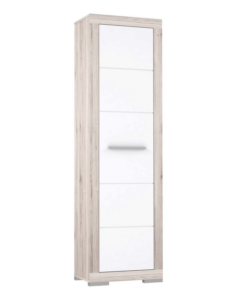Stylefy Garderobenschrank Alma (Schrank, Kleiderschrank) 1 Tür beideseitig montierbar, mit Kleiderstange, aus Holzwerkstoff von Stylefy