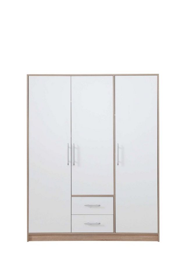 Stylefy Garderobenschrank Egon (Kinderschrank, Mehrzweckschrank) mit 5 Fächern und Schubladen, wahlweise mit Spiegel, viel Stauraum, FSC-Zertifizierung, Modern Design von Stylefy