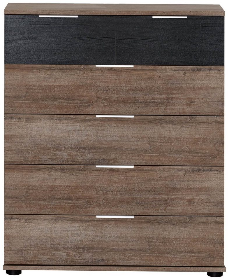 Stylefy Highboard Maria (Kommode, Schubladenkommode), mit 5 Schubladen, viel Stauraum, aus Holzwerkstoff, Modern Design, Wohmöbel von Stylefy