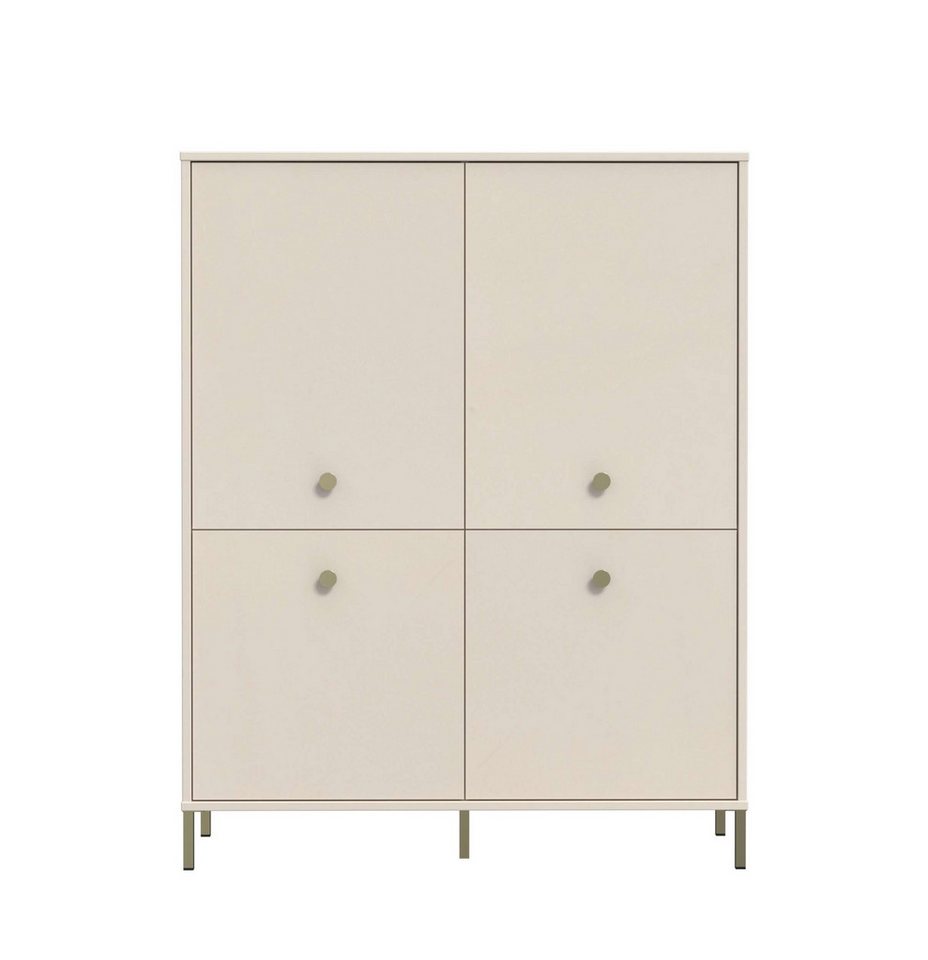 Stylefy Highboard Patricio (Highboard, Schrank), mit 4 Türen, aus Holzwerkstoff, mit Soft-Close von Stylefy