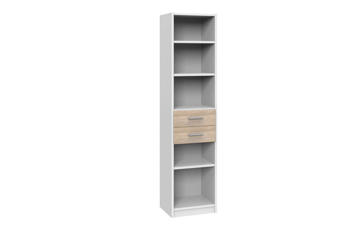 Stylefy Kinderbett Lio I (Standregal, Bücherregal), viel Stauraum, mit 2 Schubladen und 3 Einlegeböden, aus Holzwerkstoff, Modern Design, variabel stellbar, für Kinder von Stylefy