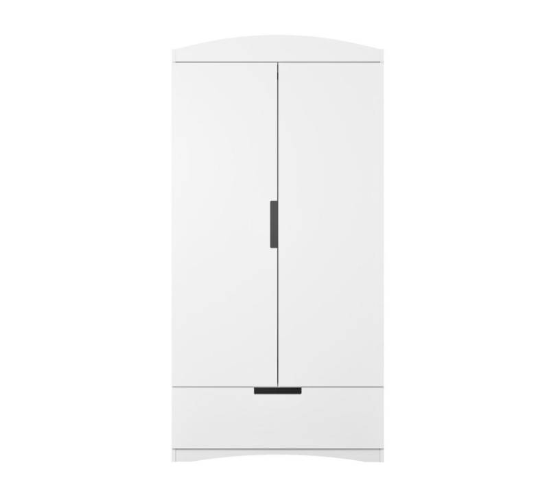 99rooms Kinderkleiderschrank Amira Weiß Weiß (Standschrank, Kinderschrank) 2-türig, mit viel Stauraum, aus Holzwerkstoff, mit Schubladen 99rooms Kinderkleiderschrank Amira Weiß Weiß (Standschrank, Kinderschrank) 2-türig, mit viel Stauraum, aus Holzwerkstoff, mit Schubladen von 99rooms