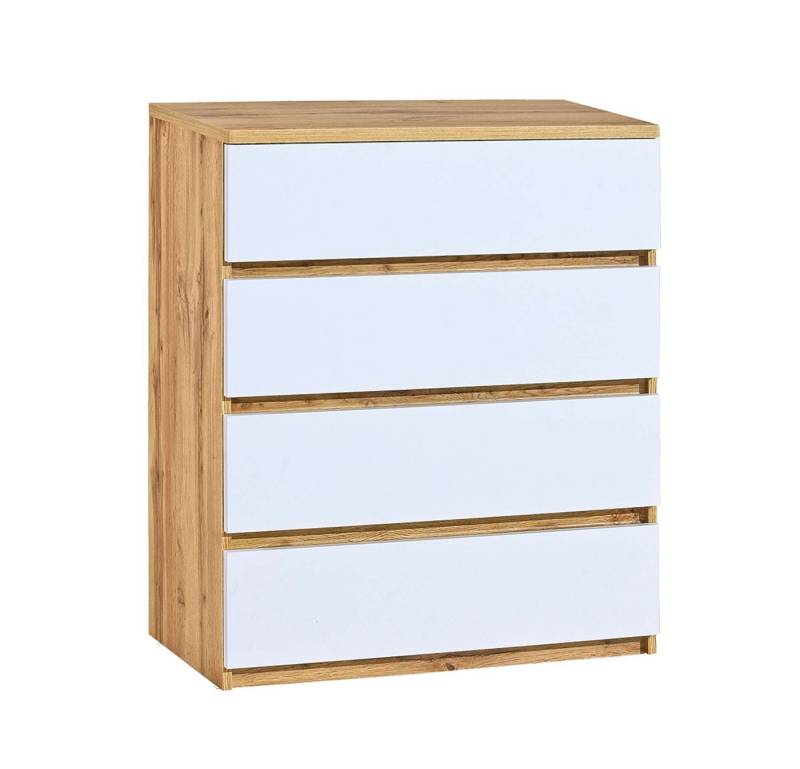 99rooms Kinderkleiderschrank Arcola (Highboard, Schubladenschrank) Push-to-Open, mit Schubladen, viel Stauraum, Modern Design von 99rooms
