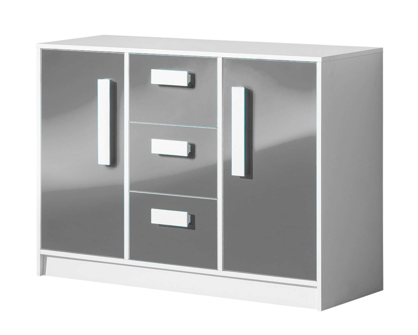 Stylefy Kinderkleiderschrank Goldie II (Sideboard, Standschrank) mit Schubladen, Vollauszug, Modern Design, für Kinder von Stylefy