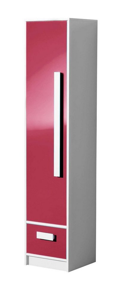 99rooms Kinderkleiderschrank Goldie IV (Standschrank, Kinderschrank) mit Schubladen, Vollauszug, viel Stauraum, Design Modern, für Kinder von 99rooms
