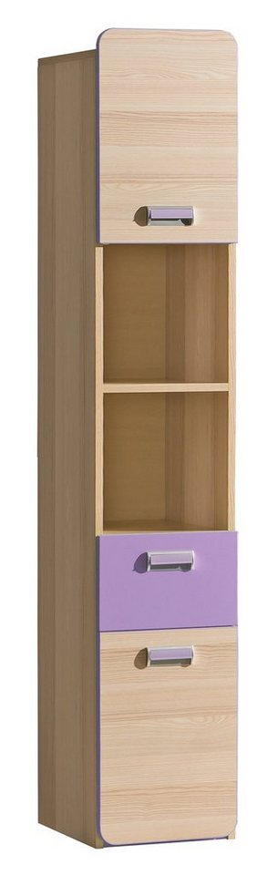 Stylefy Kinderkleiderschrank Laterne (Kinderschrank, Mehrzweckschrank) 2-türig, mit Fächern und Schublade, viel Stauraum, Modern Design, für Kinder von Stylefy