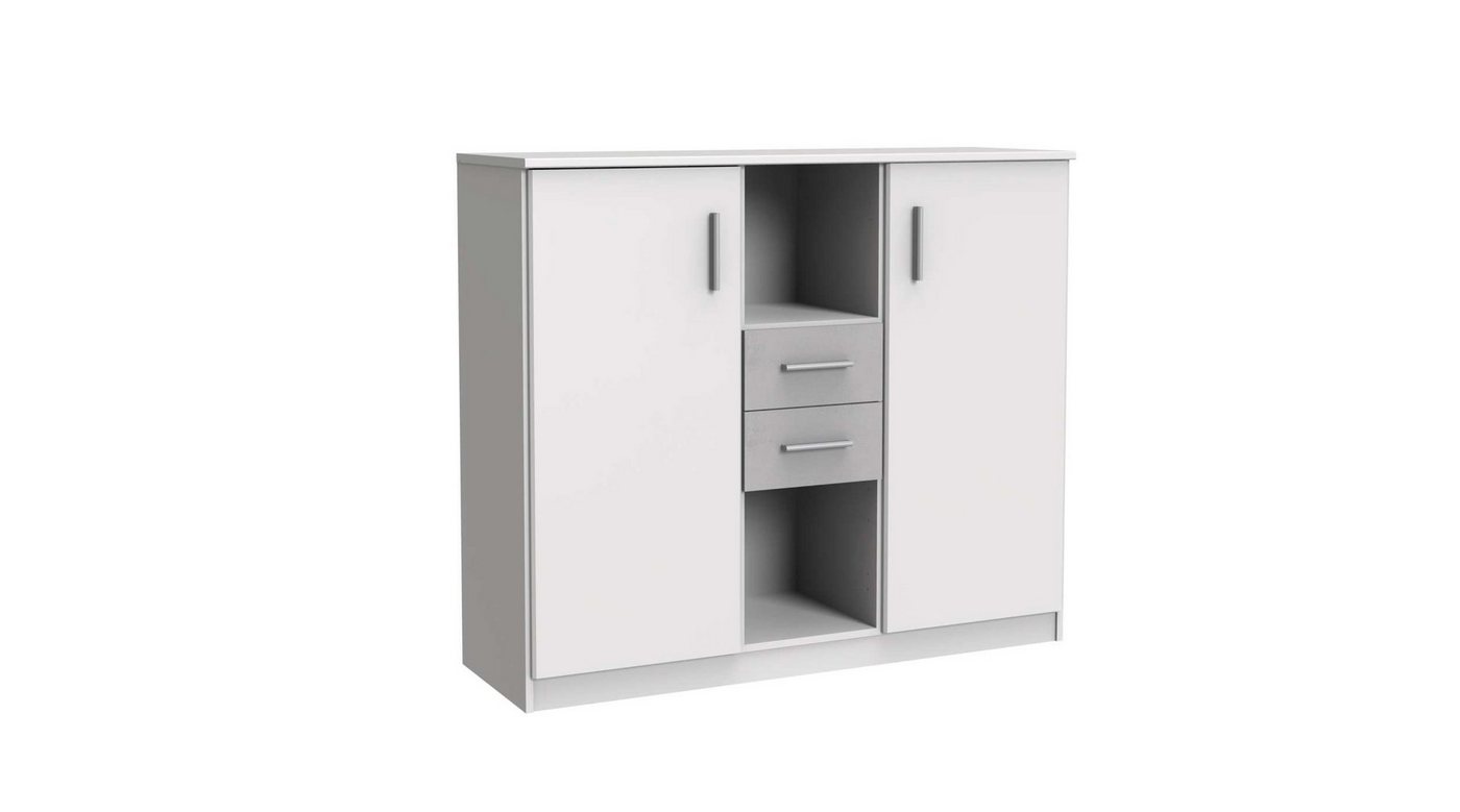 99rooms Kinderkleiderschrank Lio II (Sideboard, Schrank) viel Stauraum, mit Soft-Close Funktion, aus Holzwerkstoff, mit 2 Schubladen, Modern Design, für Kinder von 99rooms