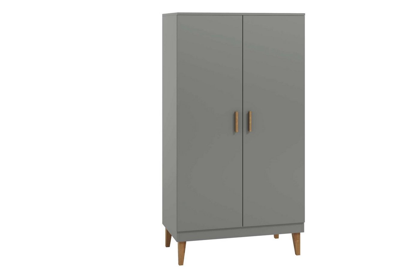 99rooms Kinderkleiderschrank Marvel (Standschrank, Kinderschrank) 2-türig, mit viel Stauraum, aus Holzwerkstoff, mit Soft-Close von 99rooms