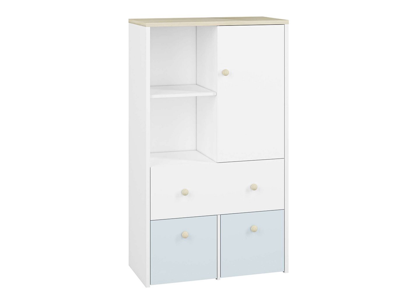 Stylefy Kinderkleiderschrank Molli I von Stylefy