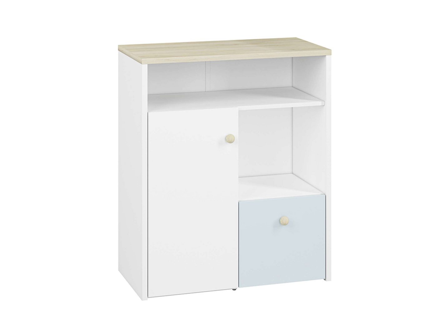 Stylefy Kinderkleiderschrank Molli III von Stylefy