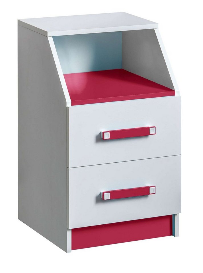 Stylefy Kinderkleiderschrank Taira (Container, Schreibtisch-Unterschrank) mit Schubladen, Vollauszug, viel Stauraum, Design Modern, für Kinder von Stylefy