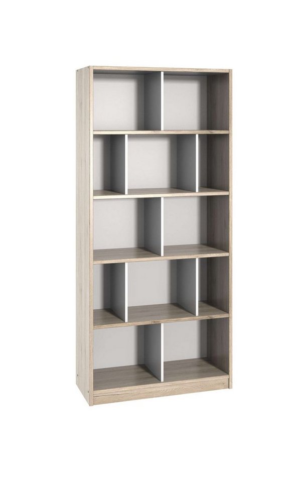 Stylefy Kinderregal Karoline, Raumteilerregal, Bücherregal, Raumteilier, viel Stauraum, mit 12 Fächer, aus Holzwerkstoff, Modern Design, für Kinder von Stylefy