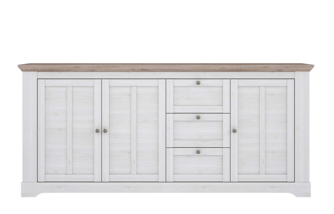 Stylefy Kommode Ilona (Sideboard, Schubladenkommode), mit viel Stauraum, stehend, mit 3 Türen, 3 Schubladen von Stylefy