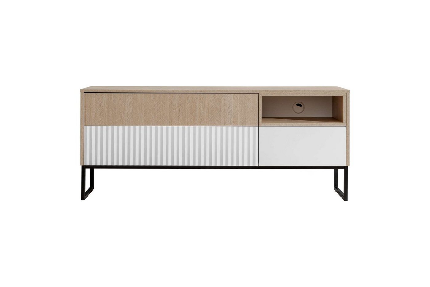 Stylefy Lowboard Odo (TV-Kommode, TV-Schrank, Fernsehschrank), Lowboard, Modern Design, mit Schubladen, mit viel Stauraum, stehend von Stylefy