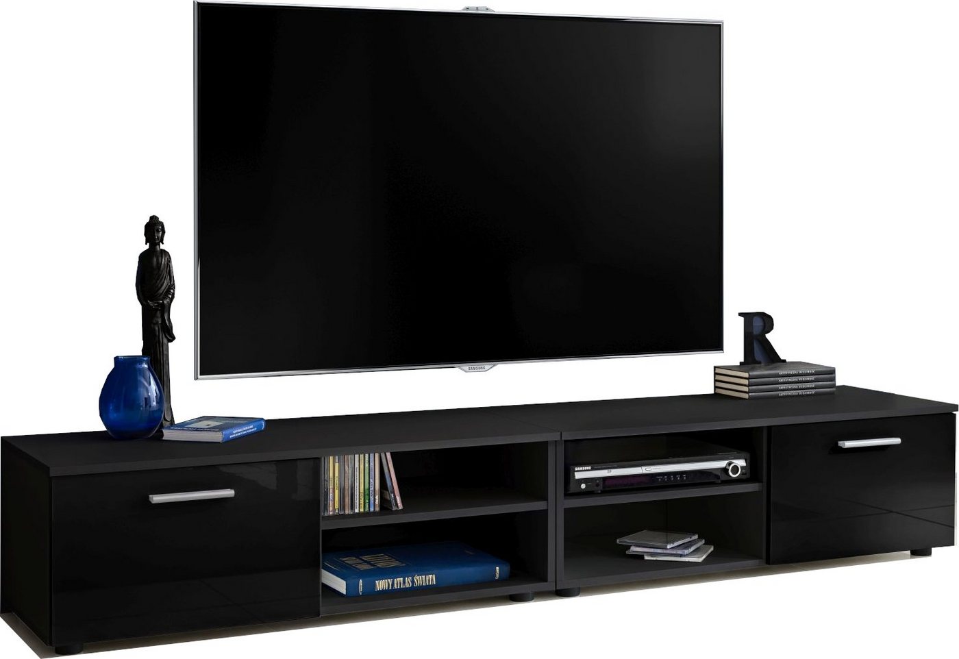Stylefy Lowboard Teka XIII (TV-Kommode, TV-Schrank, Fernsehschrank), Wohnzimmer von Stylefy