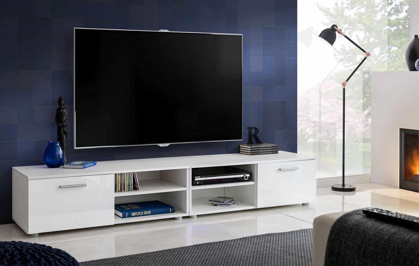 Stylefy Lowboard Teka XIII (TV-Kommode, TV-Schrank, Fernsehschrank), Wohnzimmer von Stylefy