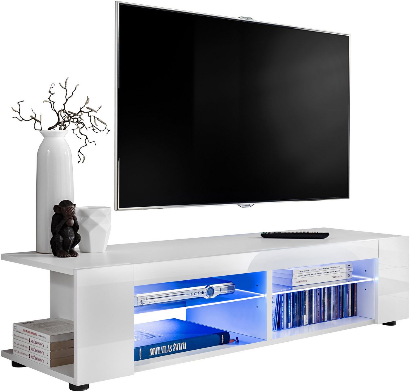 Stylefy Lowboard Teka XXIII (TV-Kommode, TV-Schrank, Fernsehschrank), Wohnzimmer von Stylefy