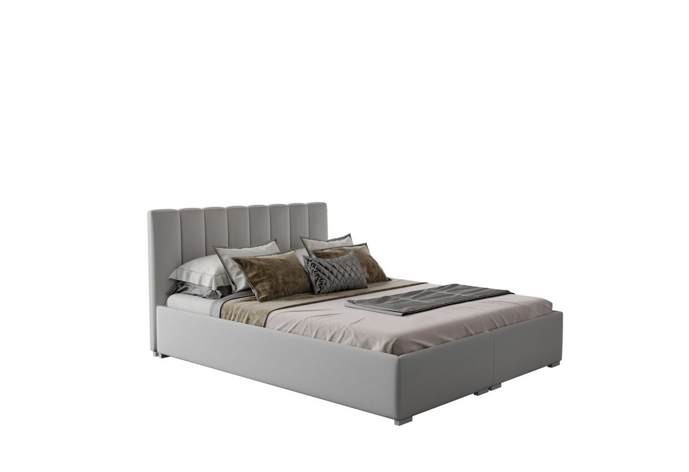 Stylefy Polsterbett Canella (Schlafzimmerbett, Bett), Europa von Stylefy